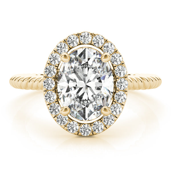 Oval Engagement Ring M84674-10X8