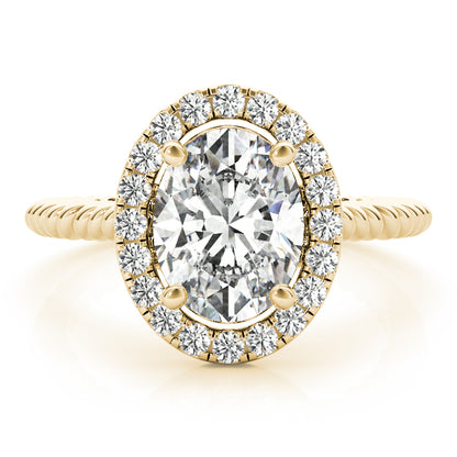 Oval Engagement Ring M84674-10X8