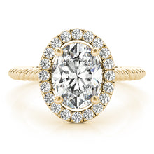 Load image into Gallery viewer, Oval Engagement Ring M84674-8X6

