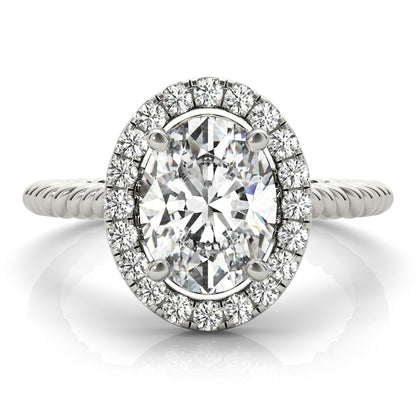 Oval Engagement Ring M84674-10X8
