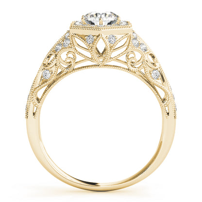 Round Engagement Ring M84676-1
