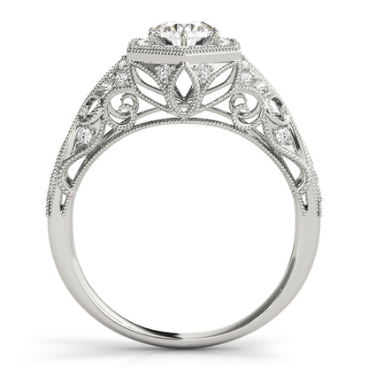 Round Engagement Ring M84676-1