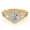 Load image into Gallery viewer, Round Engagement Ring M84676-1/2
