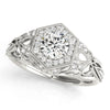 Load image into Gallery viewer, Round Engagement Ring M84676-1/2

