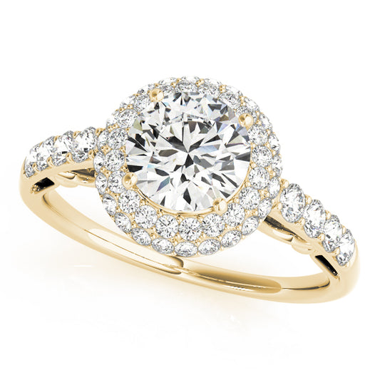 Round Engagement Ring M84677