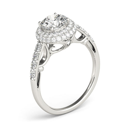Round Engagement Ring M84677