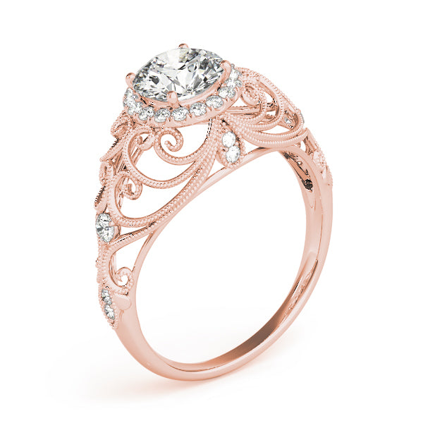Round Engagement Ring M84680