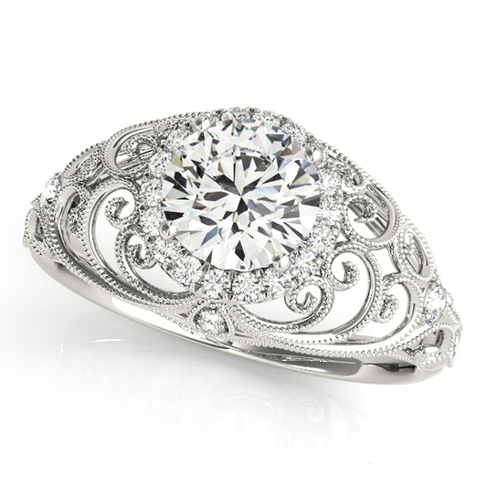 Round Engagement Ring M84680