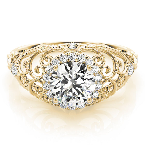 Round Engagement Ring M84680