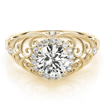 Round Engagement Ring M84680