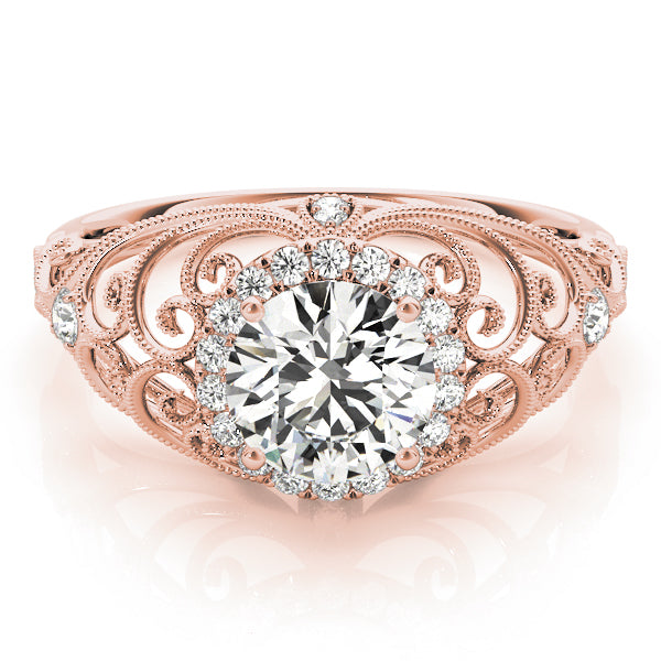 Round Engagement Ring M84680