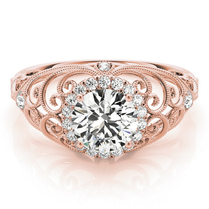 Round Engagement Ring M84680