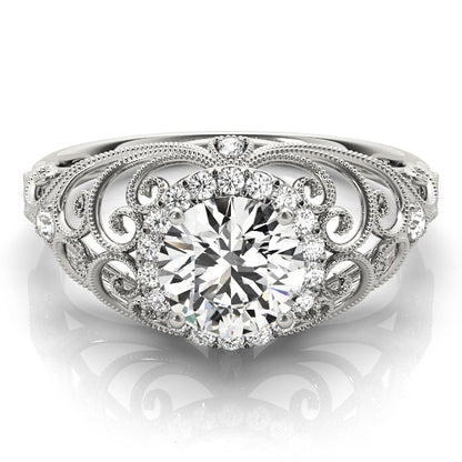 Round Engagement Ring M84680