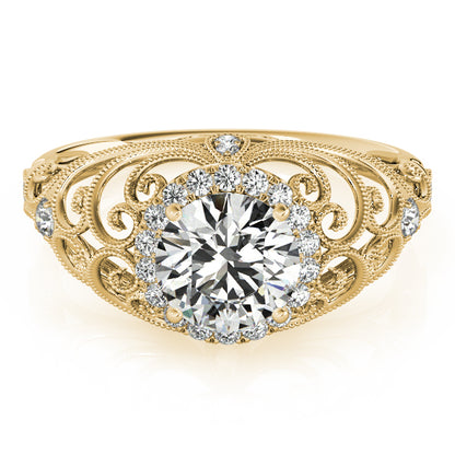 Round Engagement Ring M84680