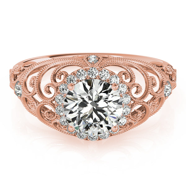 Round Engagement Ring M84680