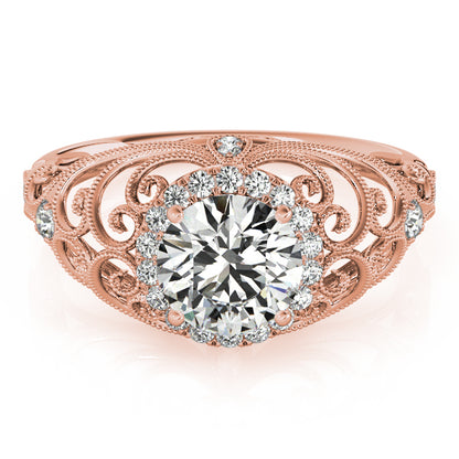 Round Engagement Ring M84680