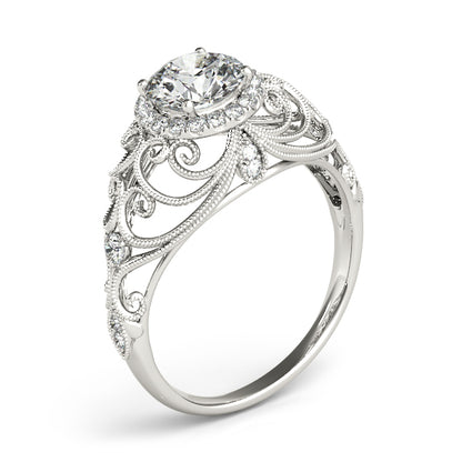 Round Engagement Ring M84680