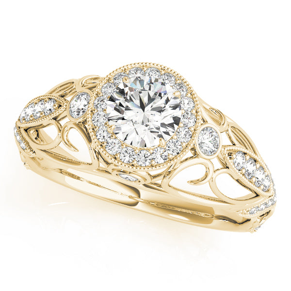 Round Engagement Ring M84681-1/2