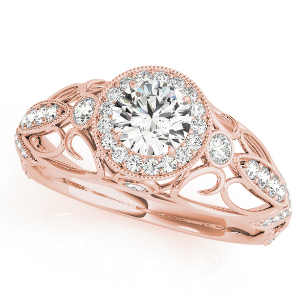 Round Engagement Ring M84681-1/2