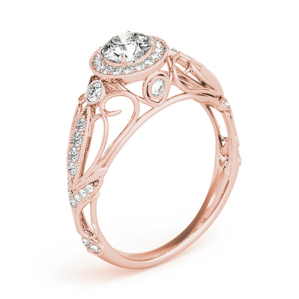 Round Engagement Ring M84681-1/2