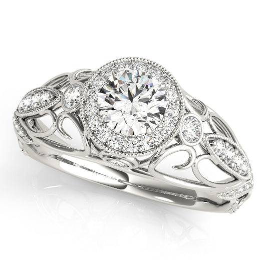 Round Engagement Ring M84681-1/2