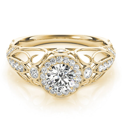 Round Engagement Ring M84681-1/2