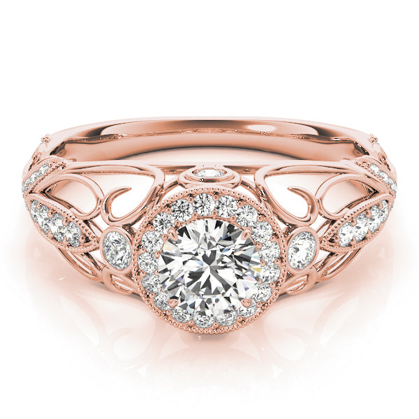 Round Engagement Ring M84681-1/2