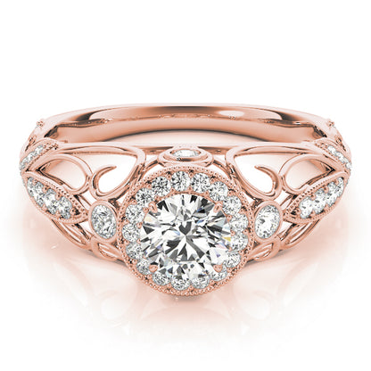 Round Engagement Ring M84681-1/2