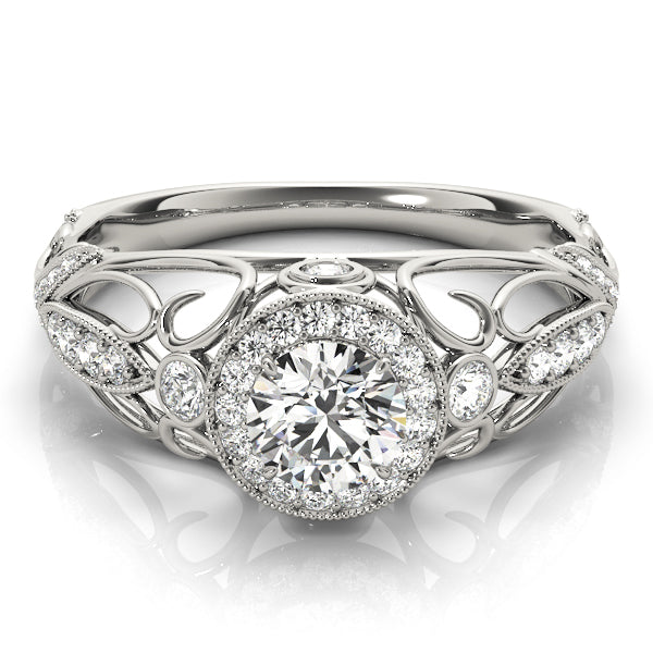 Round Engagement Ring M84681-1/2