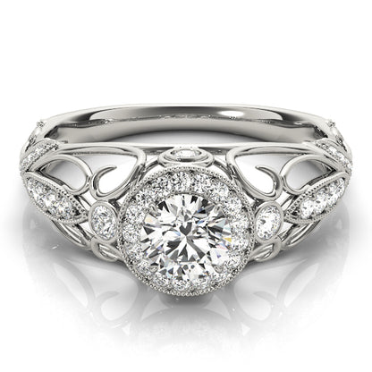 Round Engagement Ring M84681-1/2