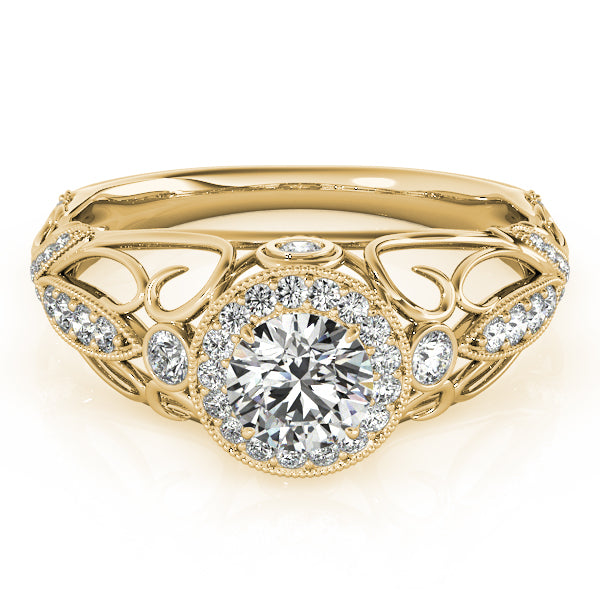 Round Engagement Ring M84681-1/2