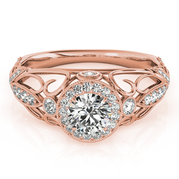 Round Engagement Ring M84681-1/2