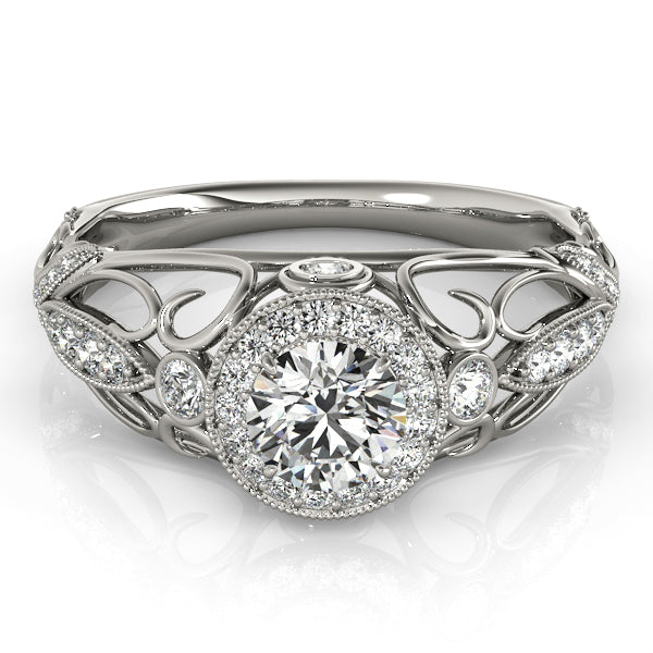 Round Engagement Ring M84681-1/2