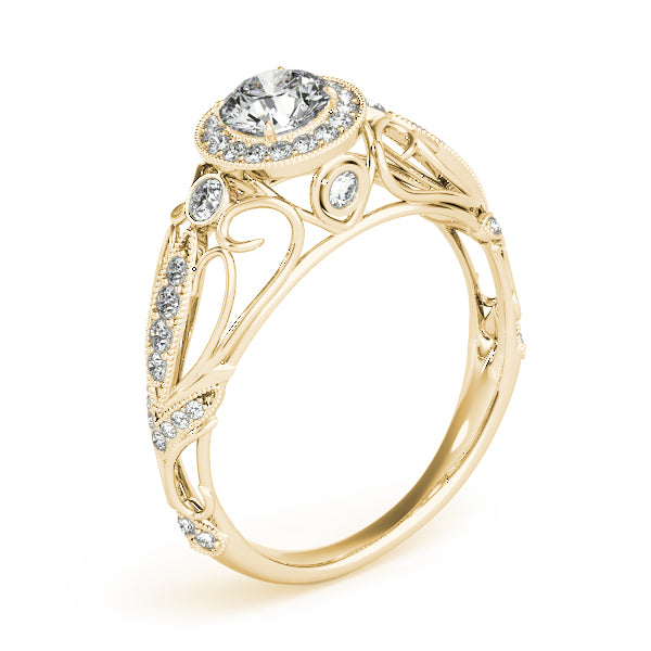 Round Engagement Ring M84681-1/2