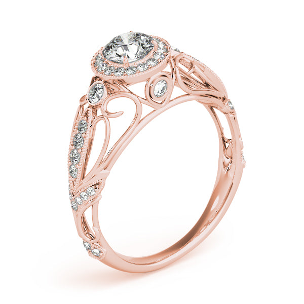 Round Engagement Ring M84681-1/2