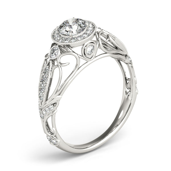 Round Engagement Ring M84681-1/2
