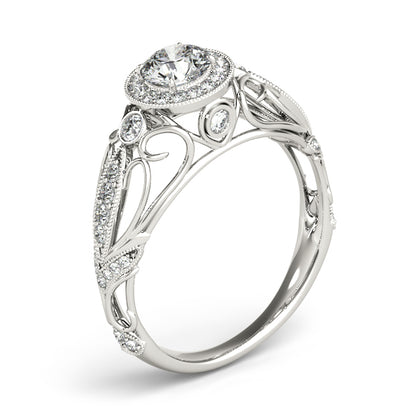 Round Engagement Ring M84681-1/2