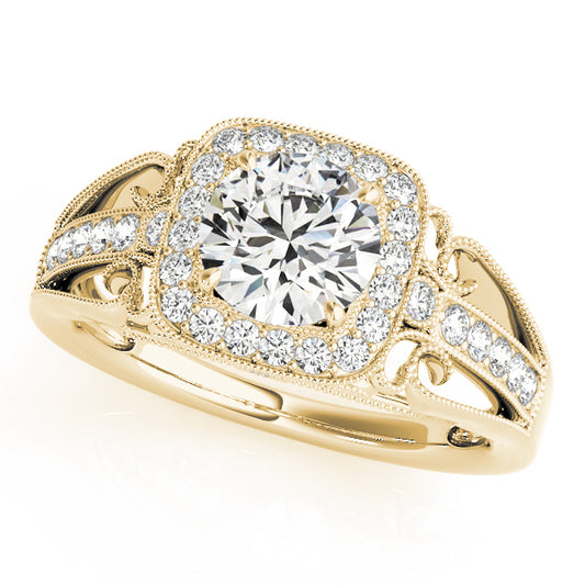Round Engagement Ring M84682