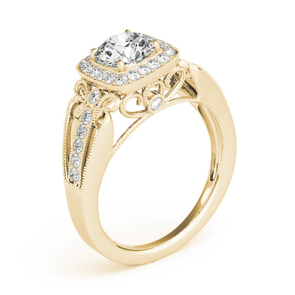 Round Engagement Ring M84682
