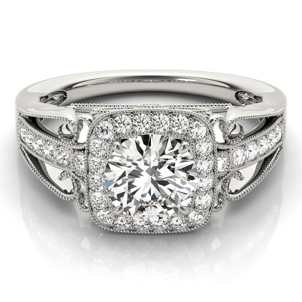 Round Engagement Ring M84682