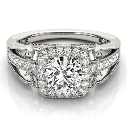 Round Engagement Ring M84682