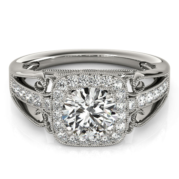 Round Engagement Ring M84682