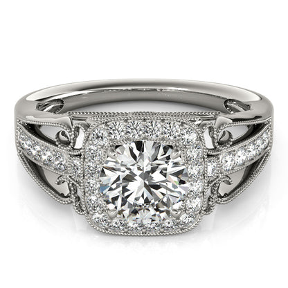 Round Engagement Ring M84682