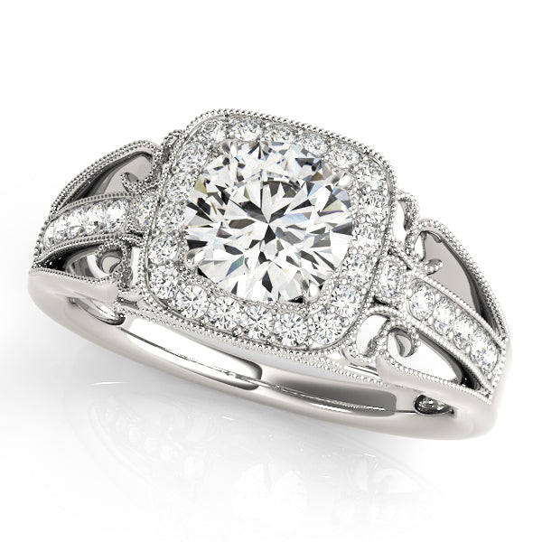 Round Engagement Ring M84682