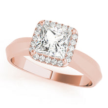 Load image into Gallery viewer, Square Engagement Ring M84731-6.7
