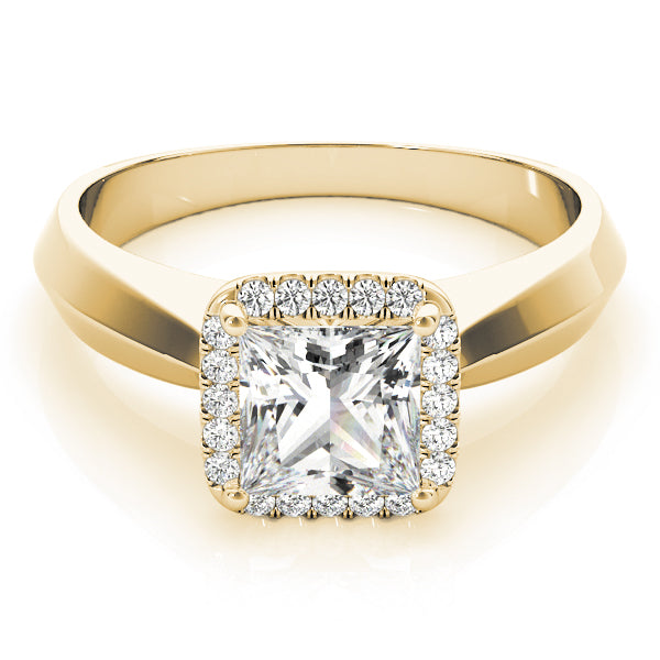 Square Engagement Ring M84731-6.7