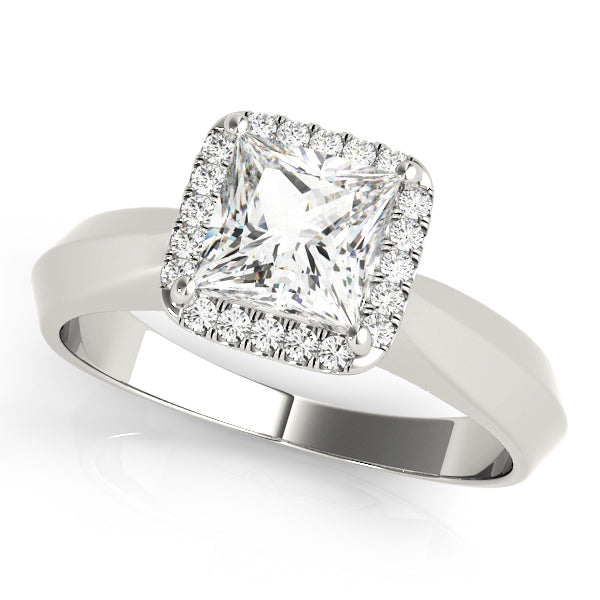 Square Engagement Ring M84731-6.7