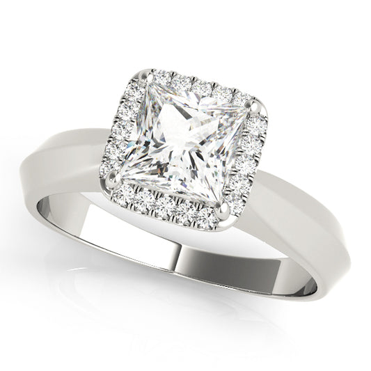 Square Engagement Ring M84731-6.5