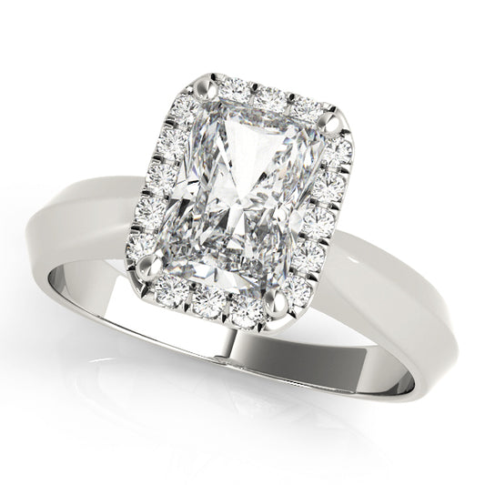 Emerald Cut Engagement Ring M84733-10X8