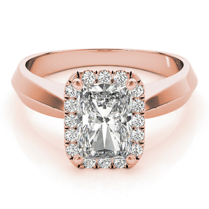 Emerald Cut Engagement Ring M84733-10X8